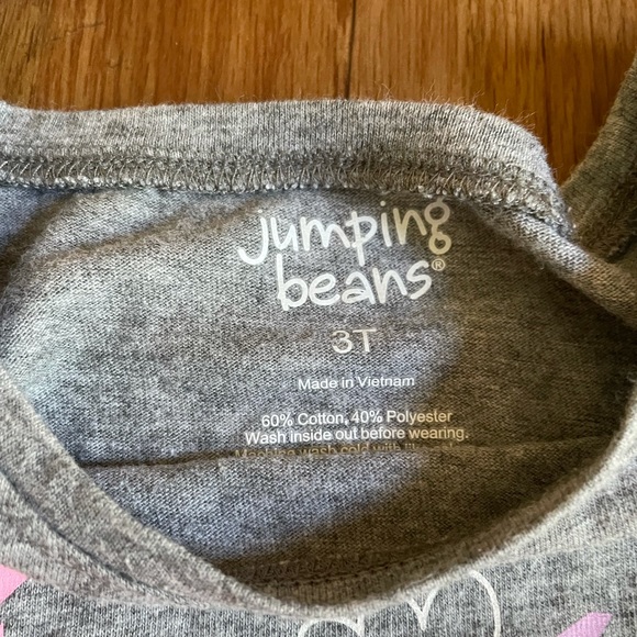 SOLD! JUMPING BEANS TODDLER GIRL T-SHIRTS X 3 - Picture 7 of 8